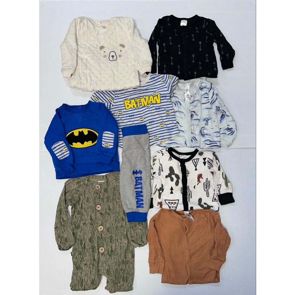 Lot of 9 Items Baby Boy 6-9 & 9-12 Months Assorted Clothing Bundle - Picture 1 of 14